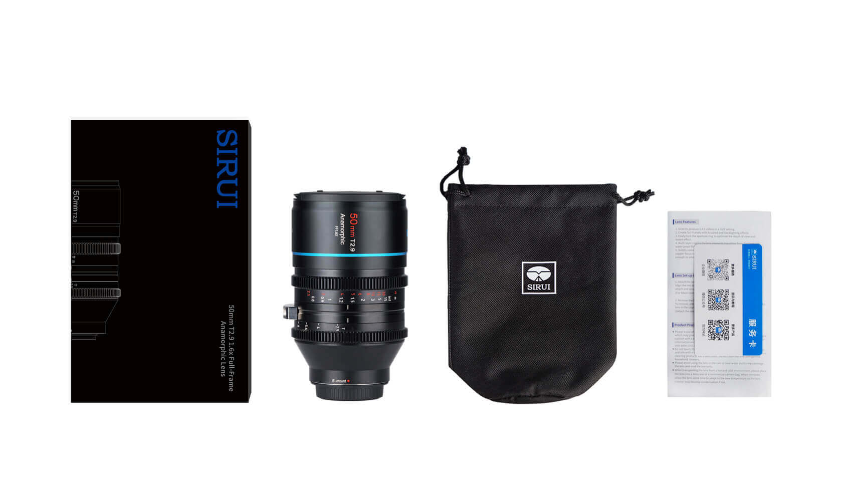 SIRUI Venus 50mm T2.9 1.6x Full-Frame Anamorphic Lens - Image 6