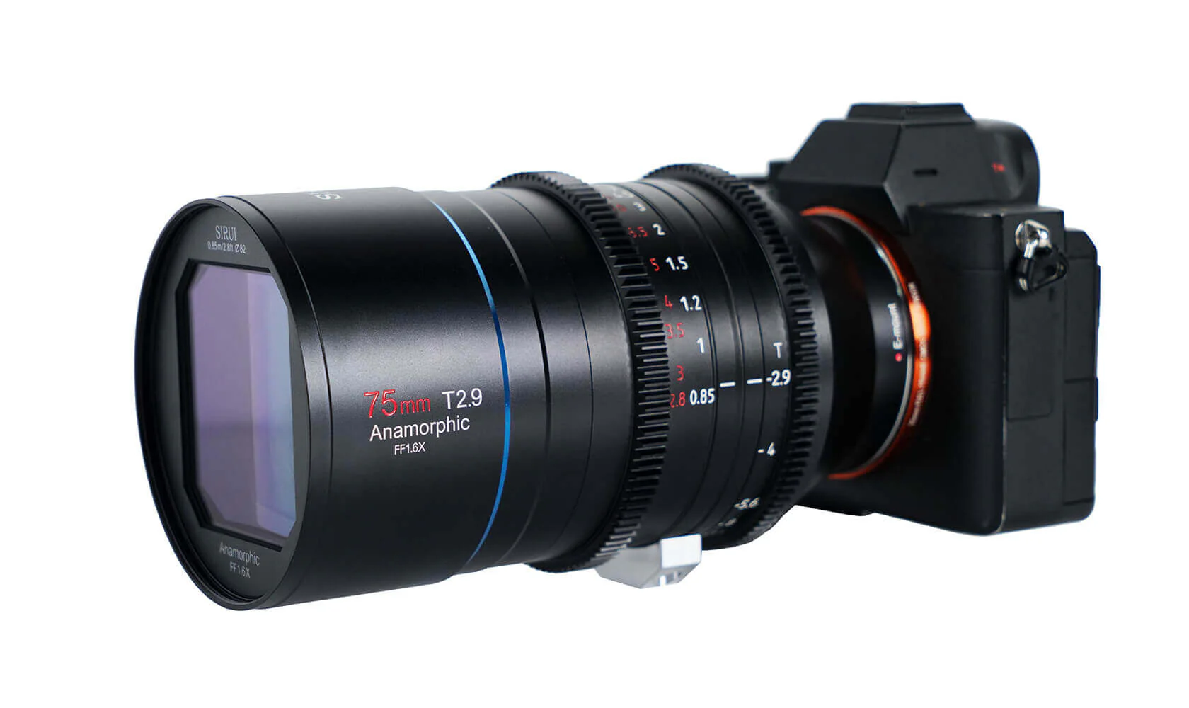 SIRUI Venus 75mm T2.9 1.6x Full-Frame Anamorphic Lens - Image 4