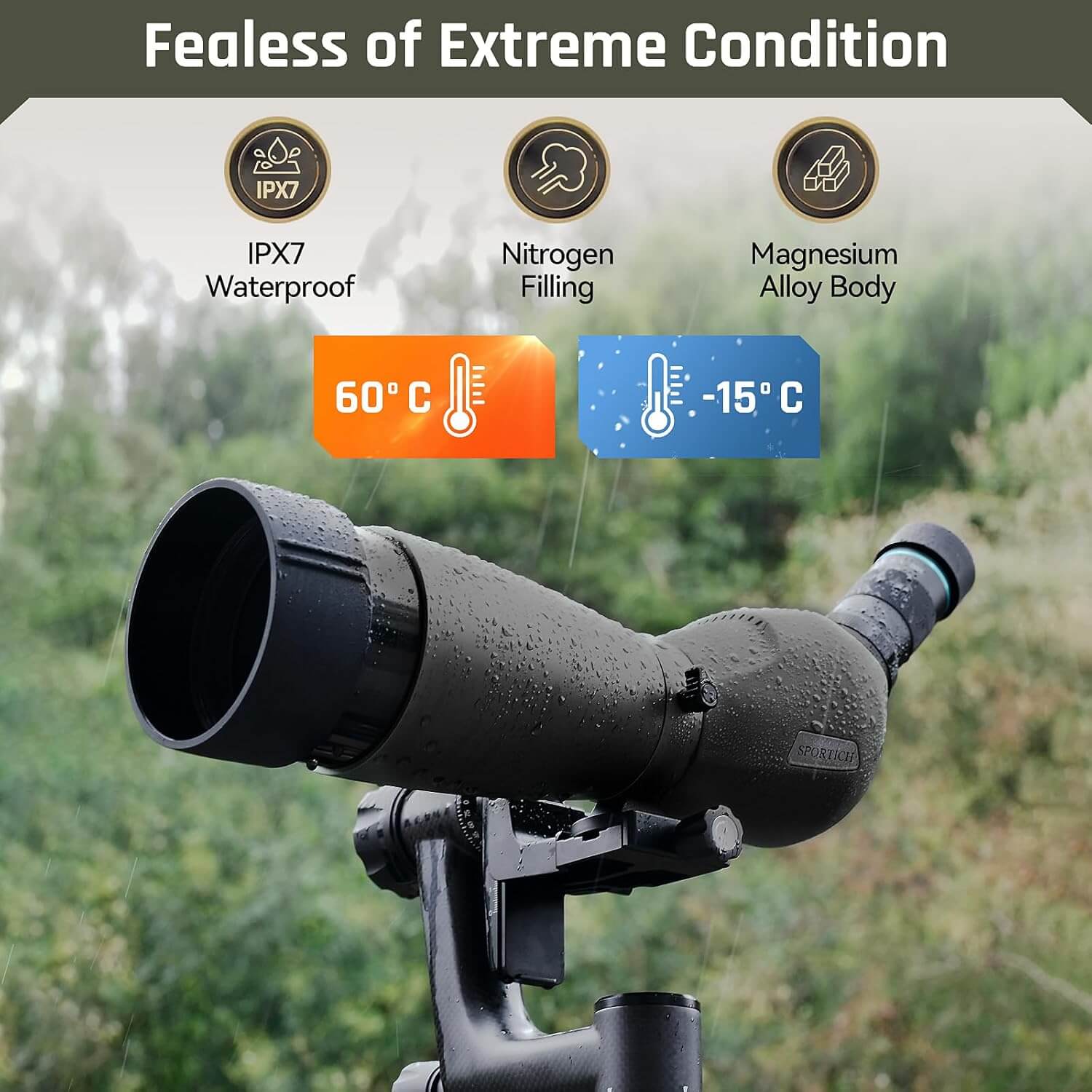 SIRUI Beyond S6080A Spotting Scopes For Hunting & Observation - Image 7