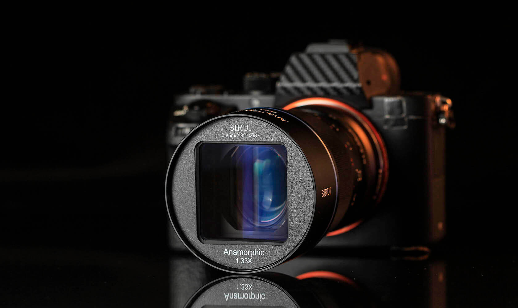 B Ware SIRUI 50mm F1.8 1.33x APS-C Anamorphic Lens - Image 8