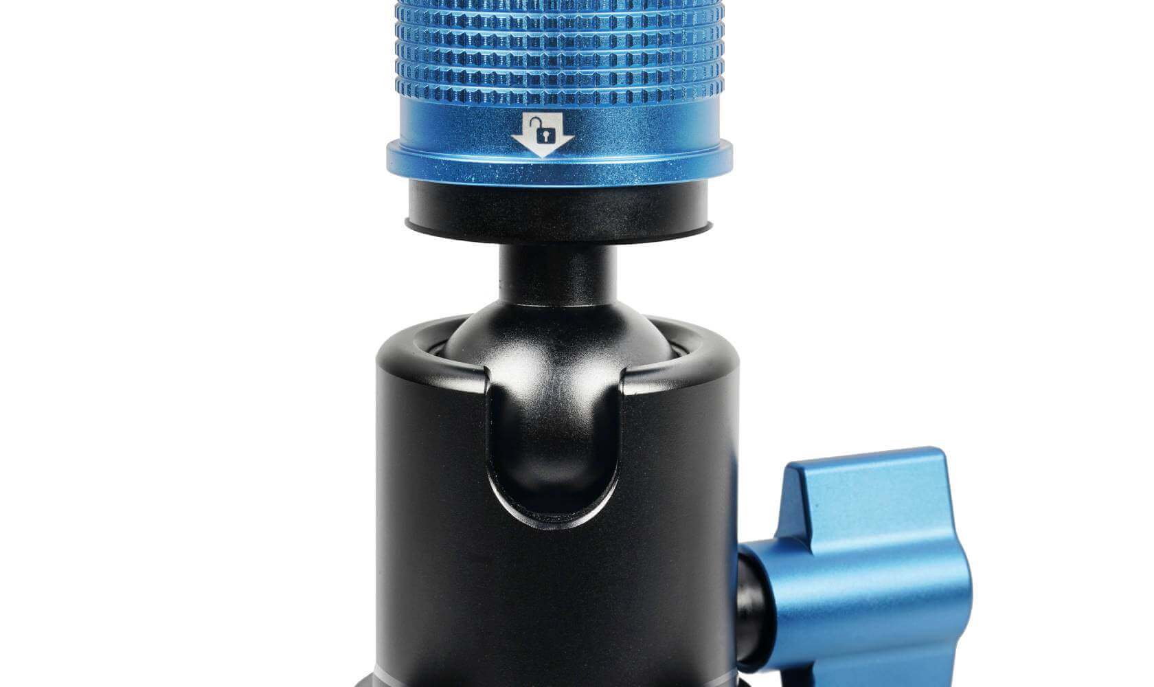 P-424FL/FS Carbon Fiber Monopod with Fluid Head VH-10 - Image 4