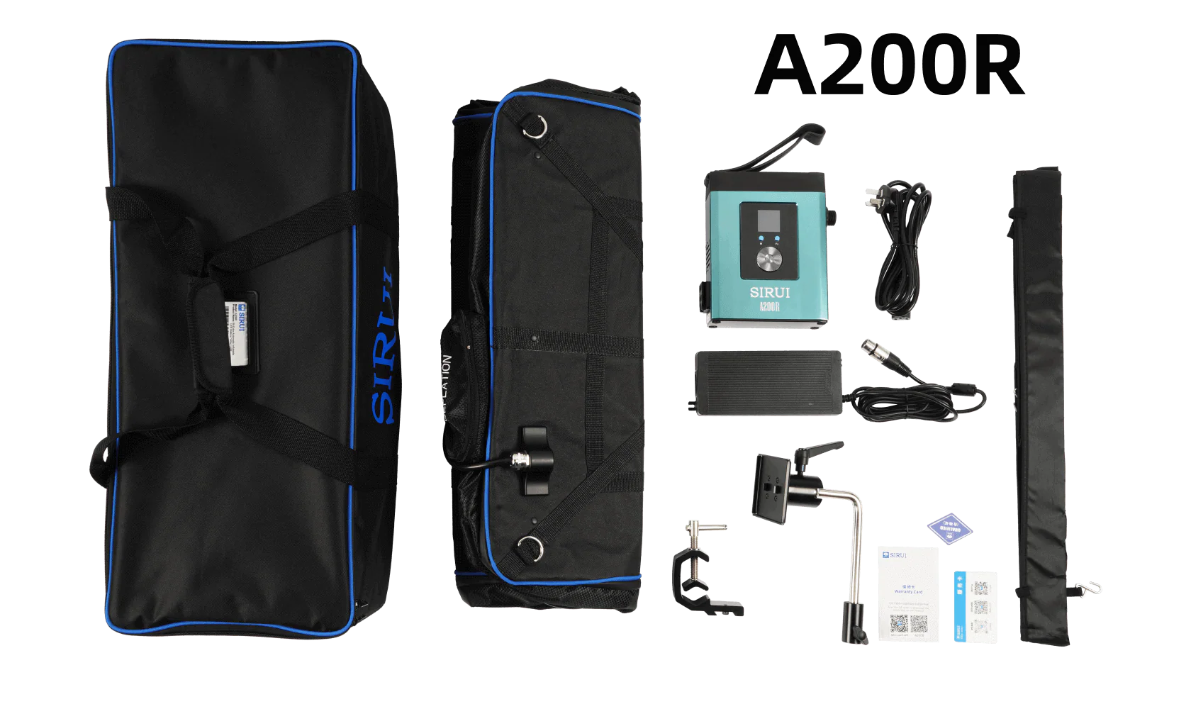 SIRUI A200B/A200R Bi-Color/RGB Automatic Inflatable Photography Light with Grid - Image 14