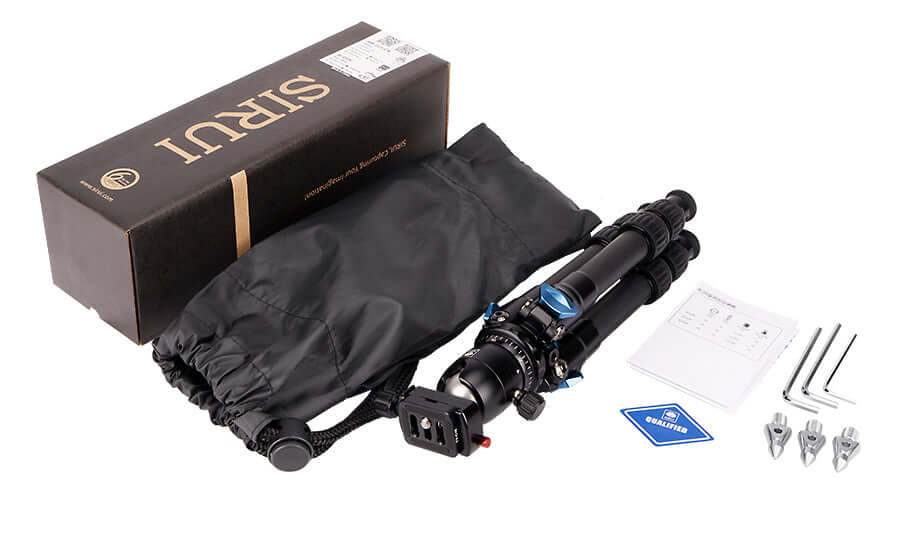 SIRUI AM-223 Carbon Fiber Mini Travel Tripod with B-00K Ball Head - Image 6