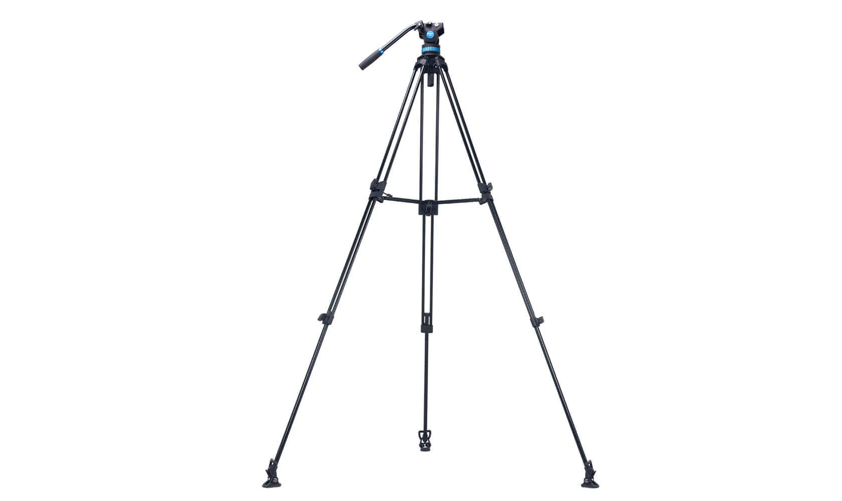SIRUI AM-25S Aluminum Video Tripod with 360 Degree Fluid Head - Image 3