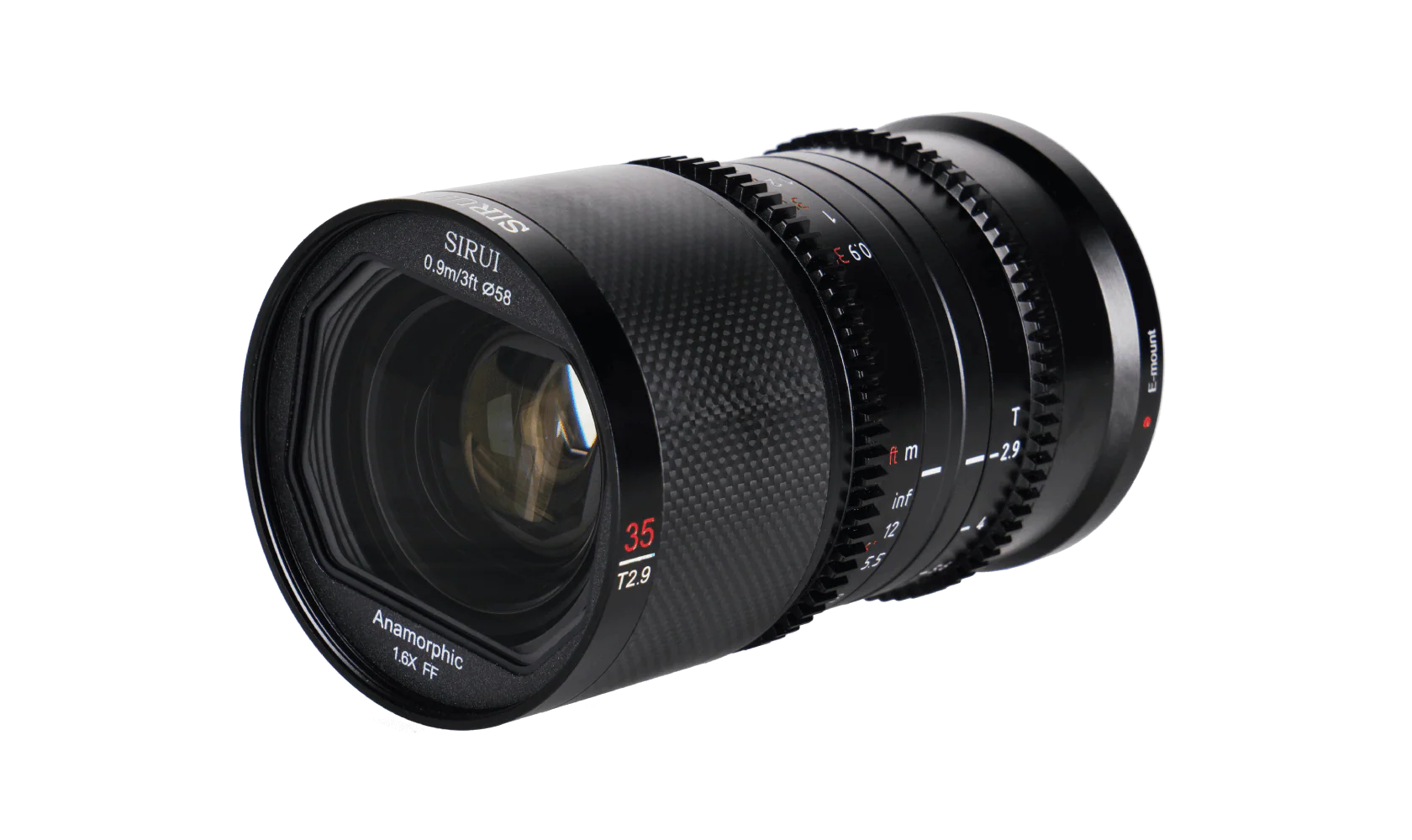 SIRUI Saturn 35mm Full-frame Carbon Fiber Anamorphic Lens - Image 5