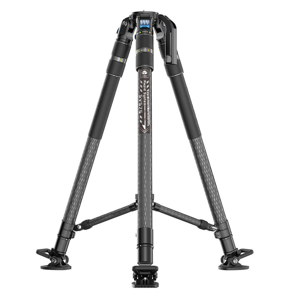 SIRUI SVS75 Rapid System One-Step Height Adjustment Video Tripod - Image 3
