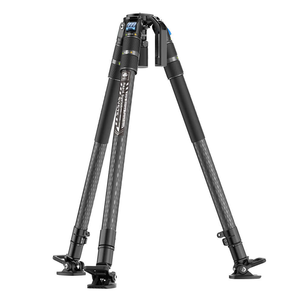 SIRUI SVS75 Rapid System One-Step Height Adjustment Video Tripod - Image 4