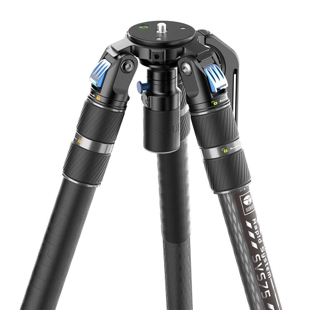 SIRUI SVS75 Rapid System One-Step Height Adjustment Video Tripod - Image 9