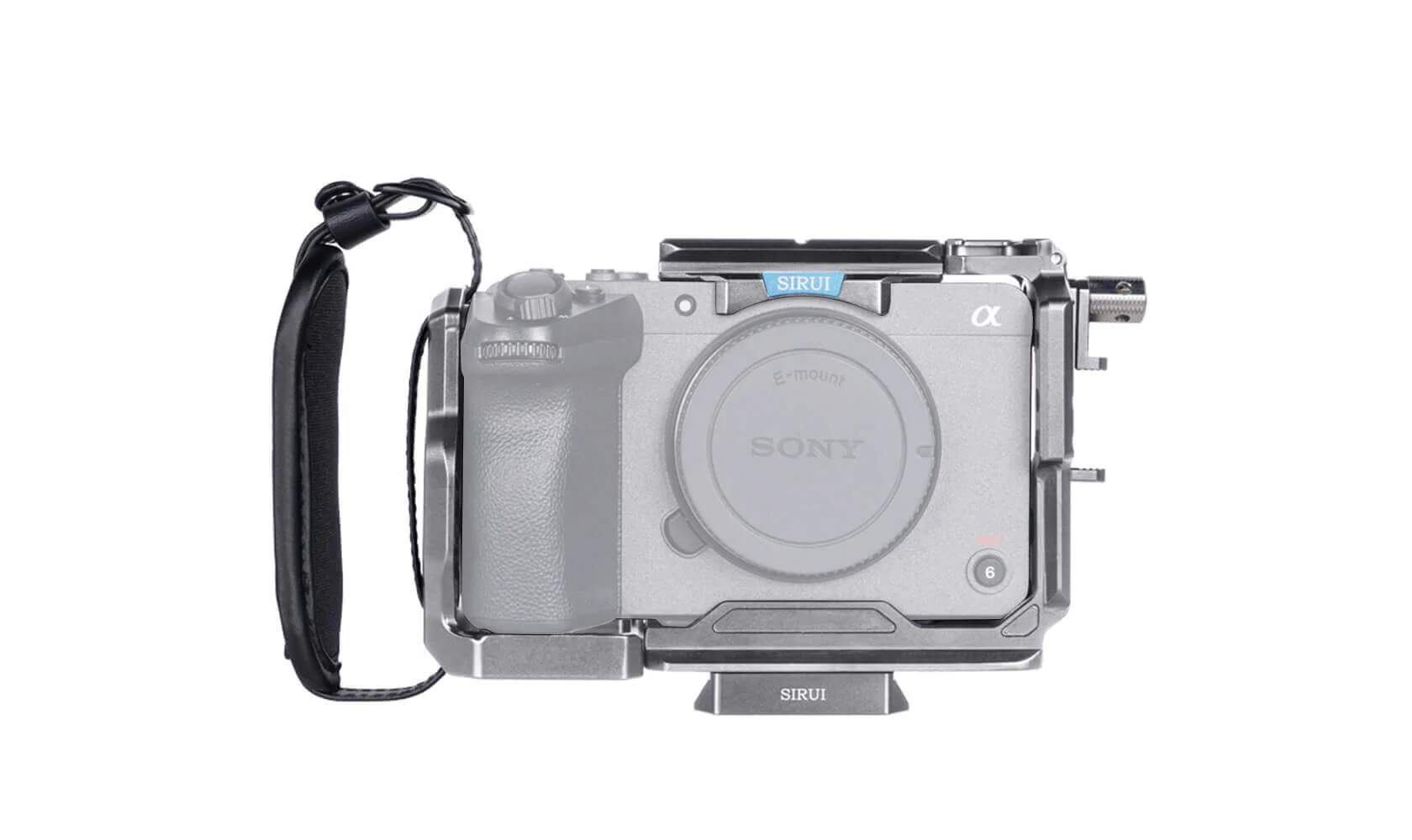 SIRUl Full Camera Cage for Sony FX3/FX30 Compatible with Original XLR Handle - Image 12