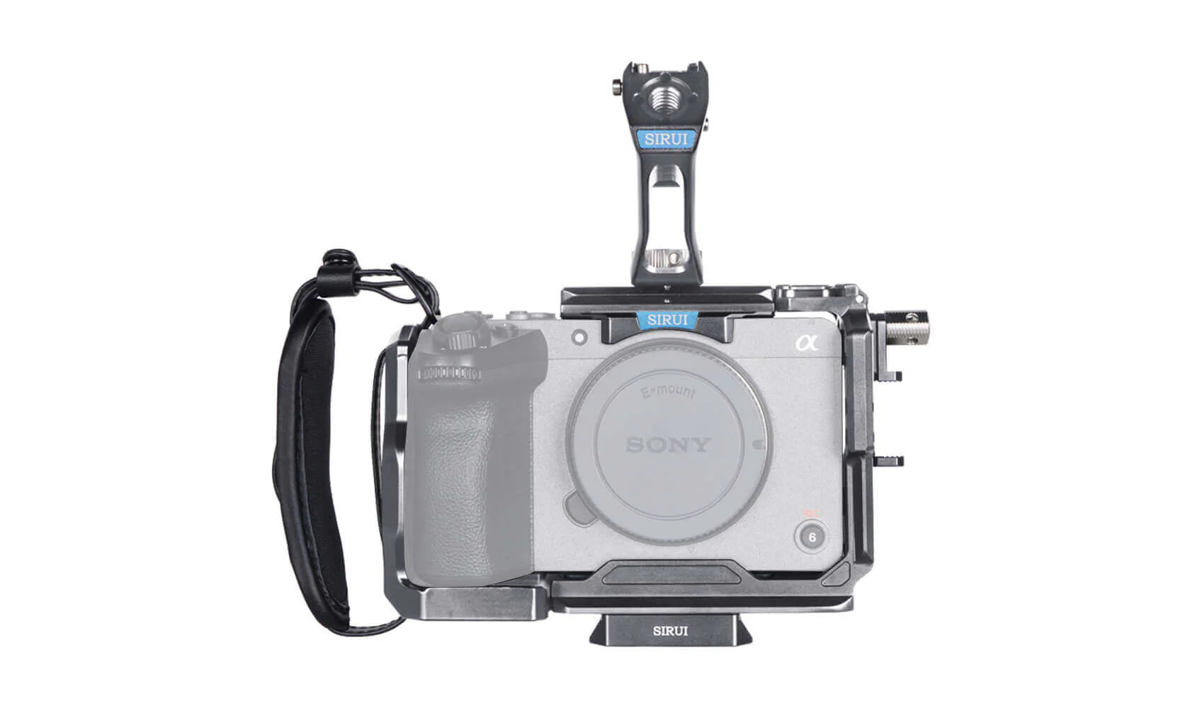 SIRUl Full Camera Cage for Sony FX3/FX30 Compatible with Original XLR Handle - Image 8